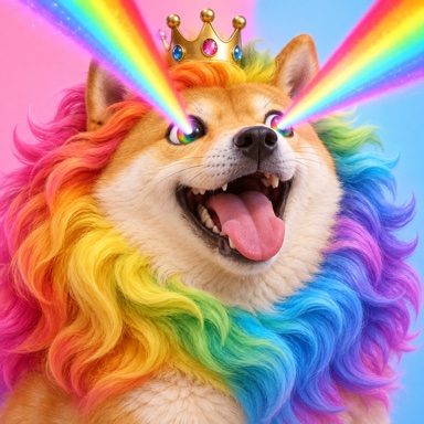 Rainbow Doge