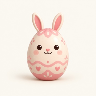 Bunny Ears Easter egg