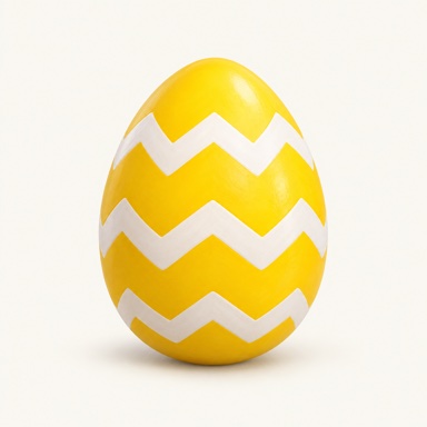 Sunny Yellow Easter egg